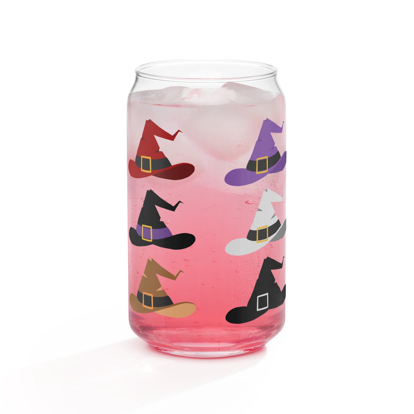 Witch Hats 16 oz. Glass