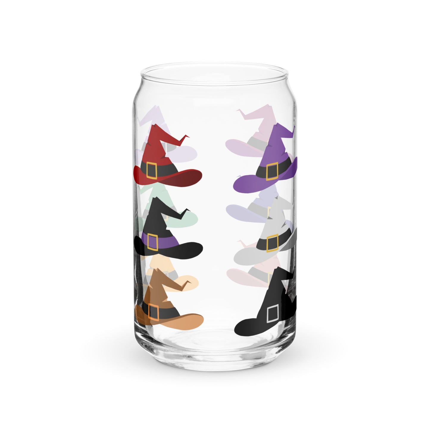 Witch Hats 16 oz. Glass