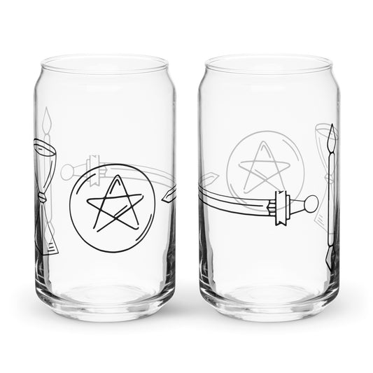 Tarot Suites 16 oz. Glass