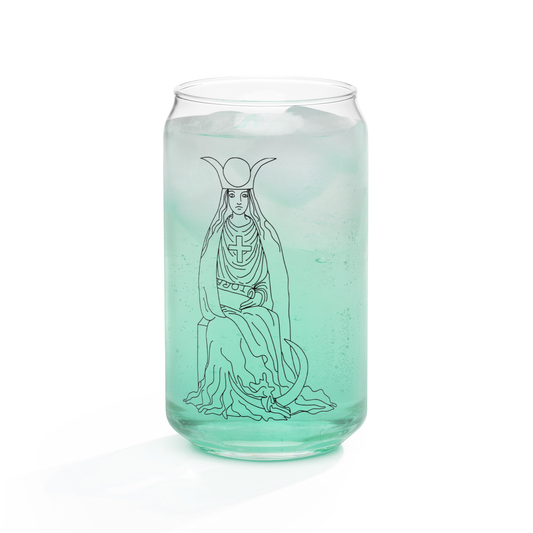 The High Priestess 16. oz Glass